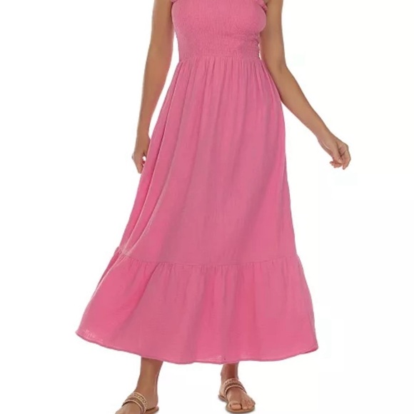 - NWT Raviya Women's Cotton Maxi Dress Cover-Up XL - Picture 3 of 3